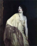 Henri Robert Dancer in a Yellow Shawl A4 Photo Print