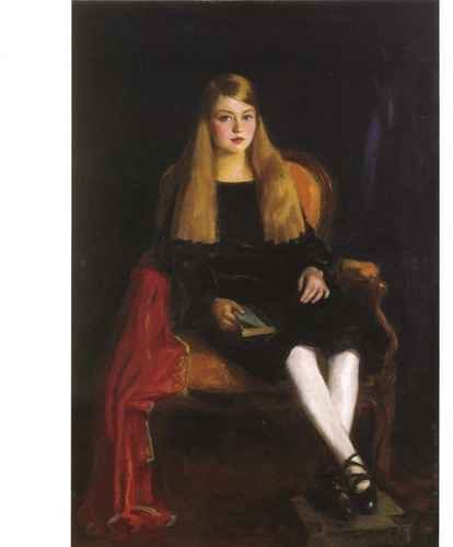 Henri Robert Portrait of Anne M Tucker A4 Photo Print
