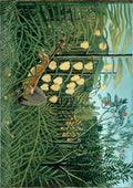 Henri Rousseau In a Tropical Forest A4 Photo Print