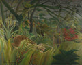 Henri Rousseau Surprised! A4 Photo Print