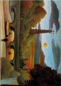 Henri Rousseau the eiffel tower 2 A4 Photo Print