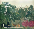Henri Martin trees by the river Art A4 Photo Print