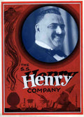 Henry 2 Magic Magician Vintage A4 Photo Print