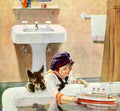 Henry Edwin 1927 Kohler Ad Children A4 Photo Print