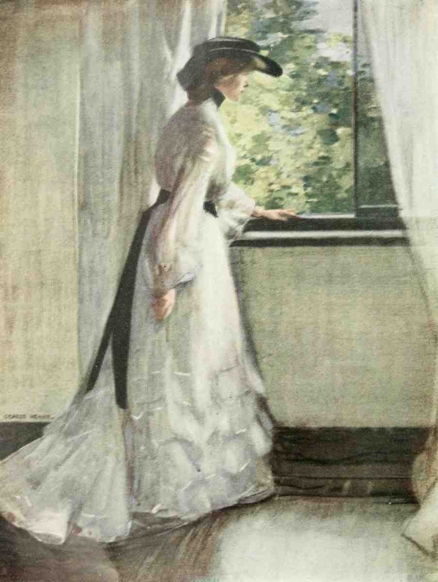 Henry George 1858 1943 The International Studio 1916 At the Window A4 Photo Print