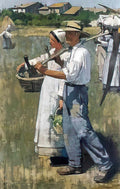 Henry Herbert La Thangue in the dauphin 1885 Art A4 Photo Print