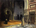 Henry Ossawa Tanner interior of a mosque cairo 1897 Art A4 Photo Print