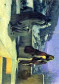 Henry Ossawa Tanner nicodemus visiting jesus CROP A4 Photo Print