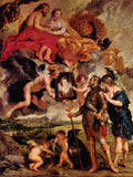 Henry Receives The Portrait From Medicis Rubens A4 Photo Print