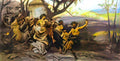 Henryk Siemiradzki bacchanalia Art A4 Photo Print