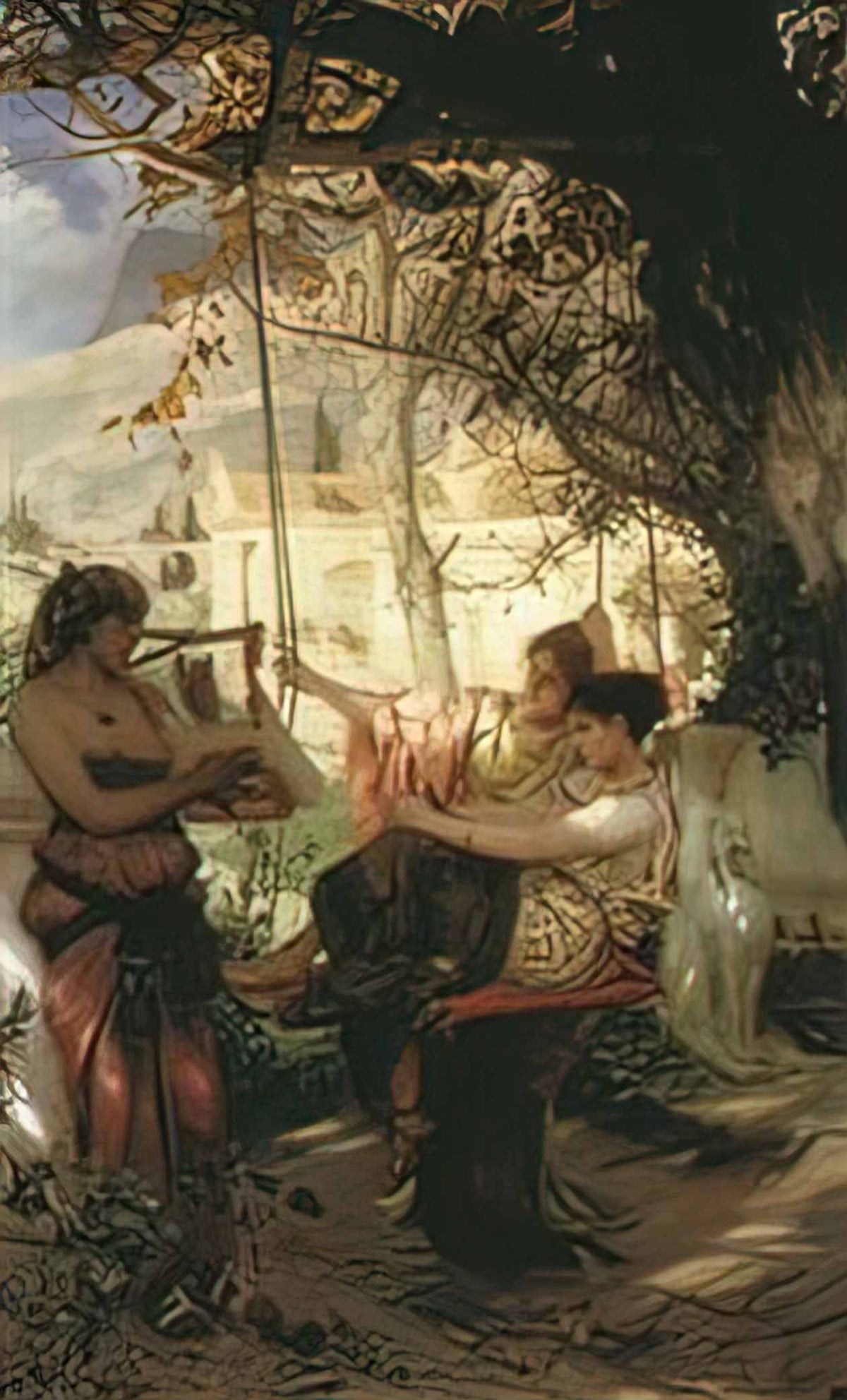 Henryk Siemiradzki slave s song Art A4 Photo Print