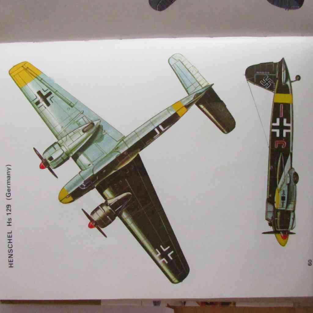 Henschel HS 129B 2 Germany 1943 A4 Photo Print
