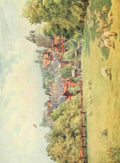 Henton George 1861 1924 Windsor 1908 From the fields A4 Photo Print