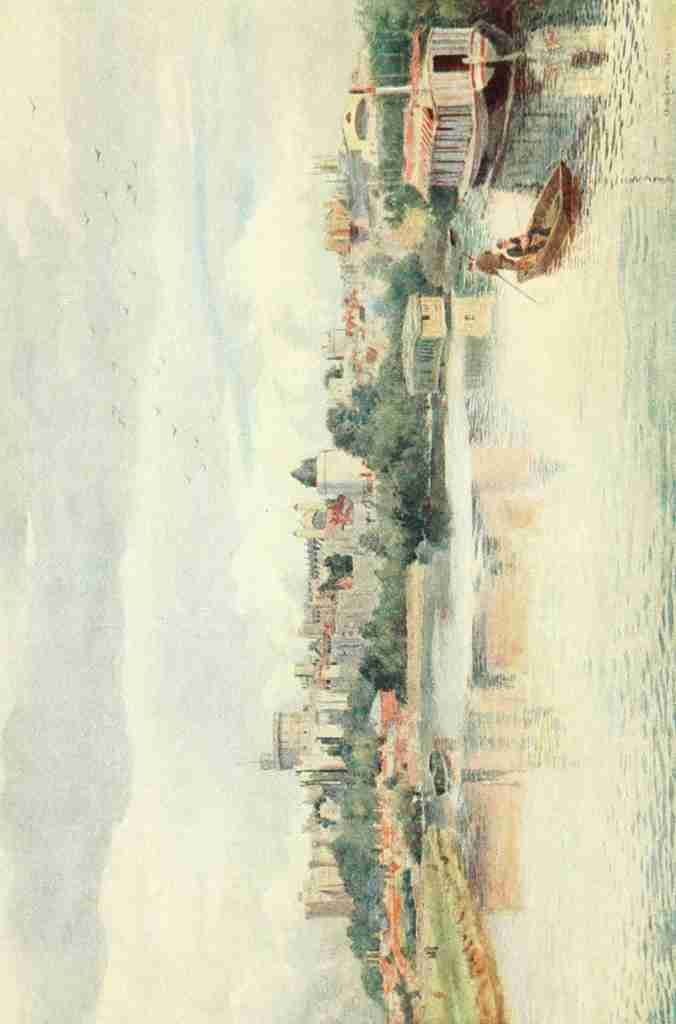 Henton George 1861 1924 Windsor 1908 From the river 1 A4 Photo Print