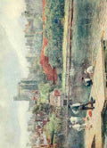 Henton George 1861 1924 Windsor 1908 From the river 2 A4 Photo Print