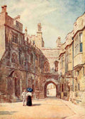Henton George 1861 1924 Windsor 1908 The Norman Gate A4 Photo Print