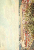 Henton George 1861 1924 Windsor 1908 Westward view from North Terrace A4 Photo Print