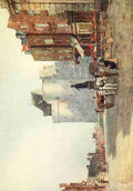 Henton George 1861 1924 Windsor 1908 Windsor Market early morning A4 Photo Print