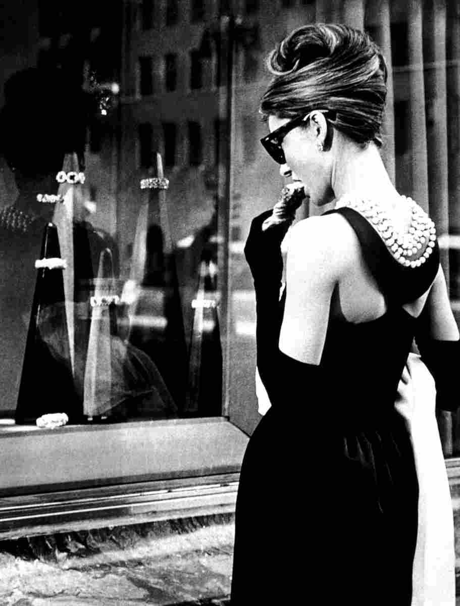 Hepburn Audrey Breakfast at Tiffanys 13 film star poster A4 Photo Print