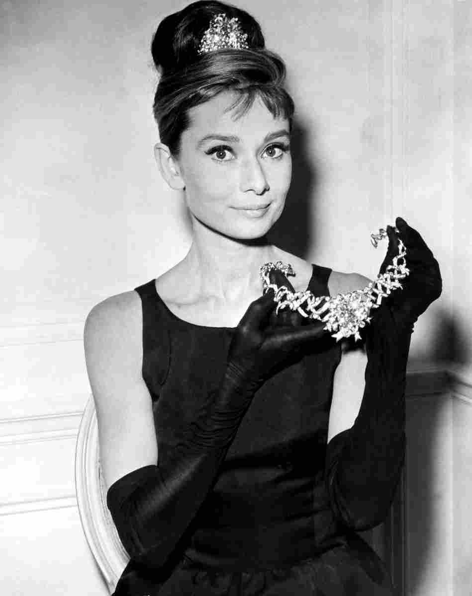 Hepburn Audrey Breakfast at Tiffanys z4 film star poster A4 Photo Print