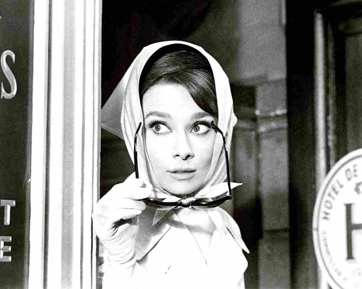 Hepburn Audrey Charade 1 film star poster A4 Photo Print