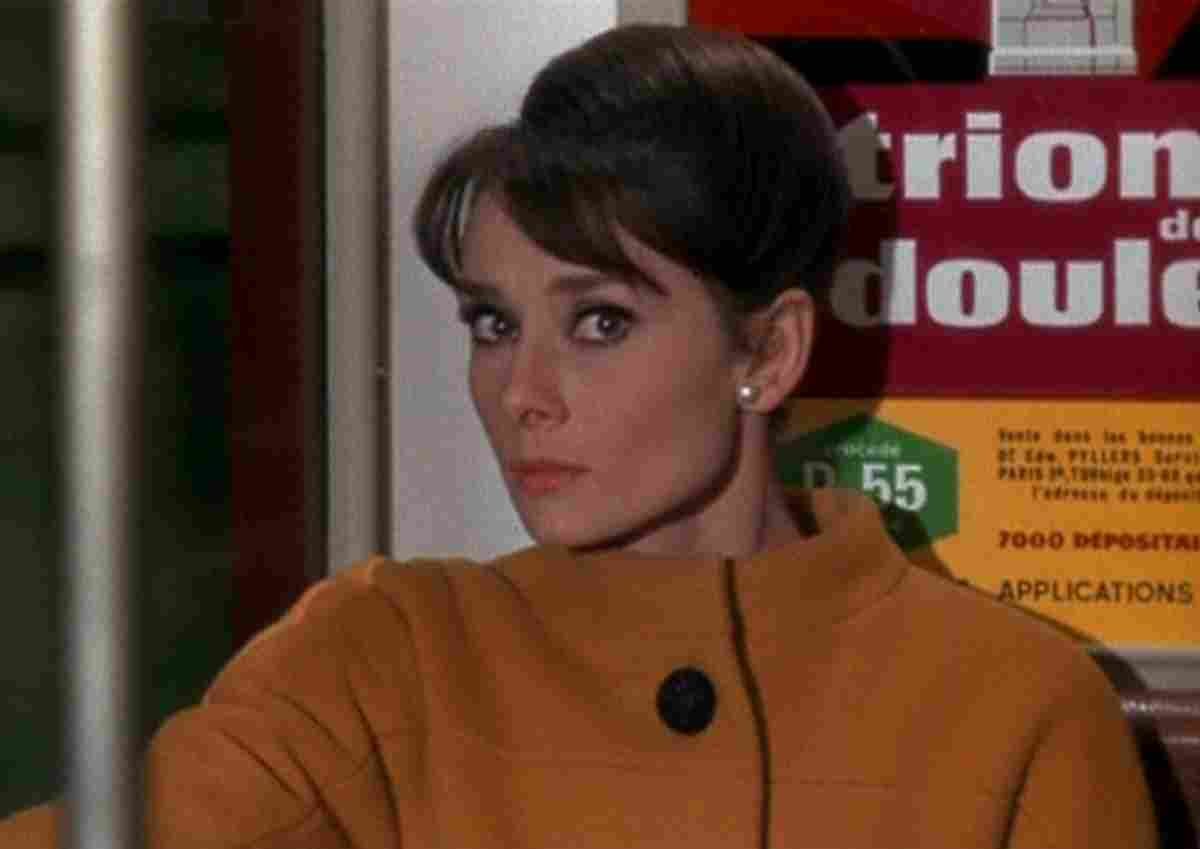 Hepburn Audrey Charade z1 film star poster A4 Photo Print