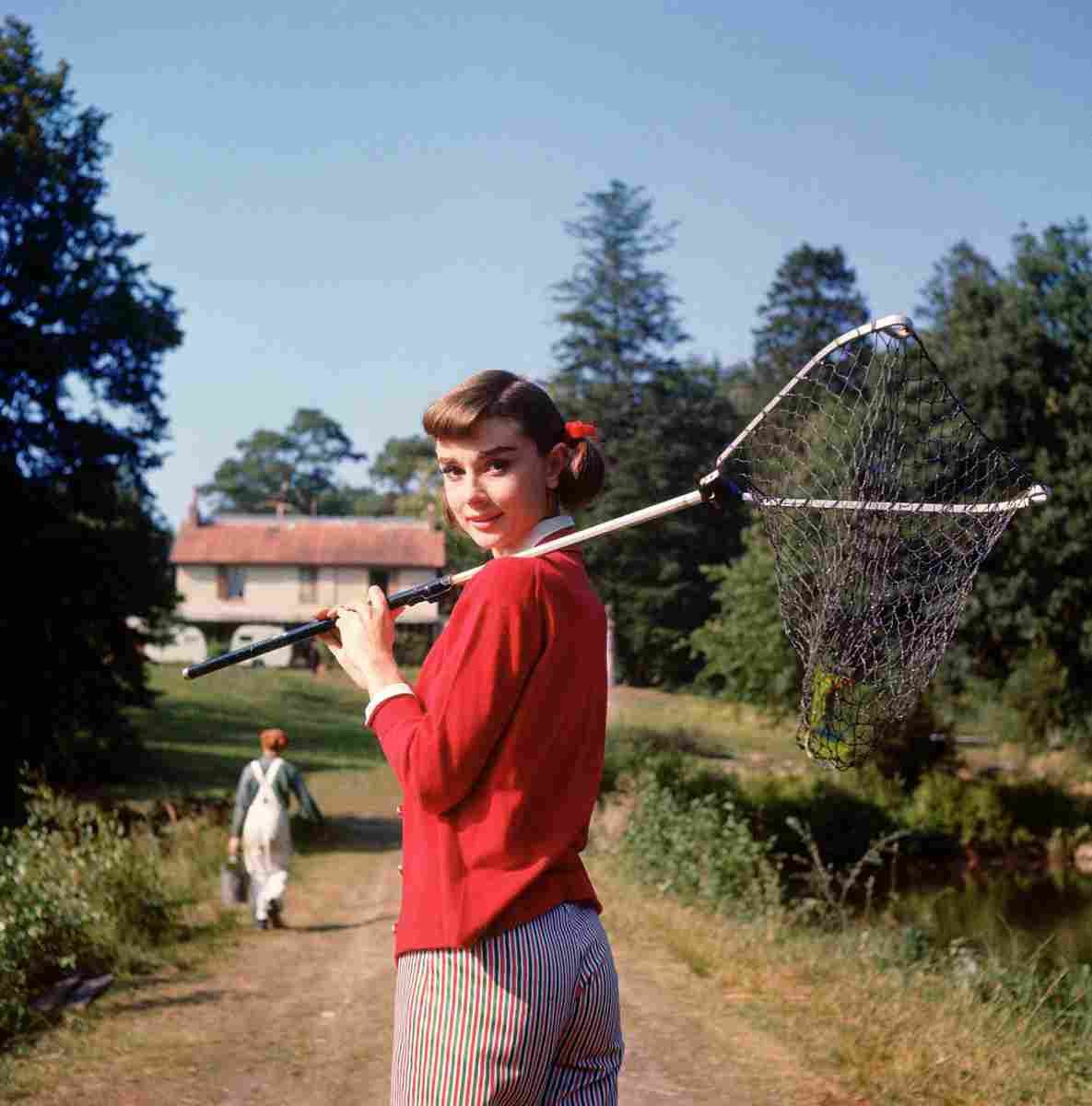 Hepburn Audrey Love in the Afternoon 7 film star poster A4 Photo Print