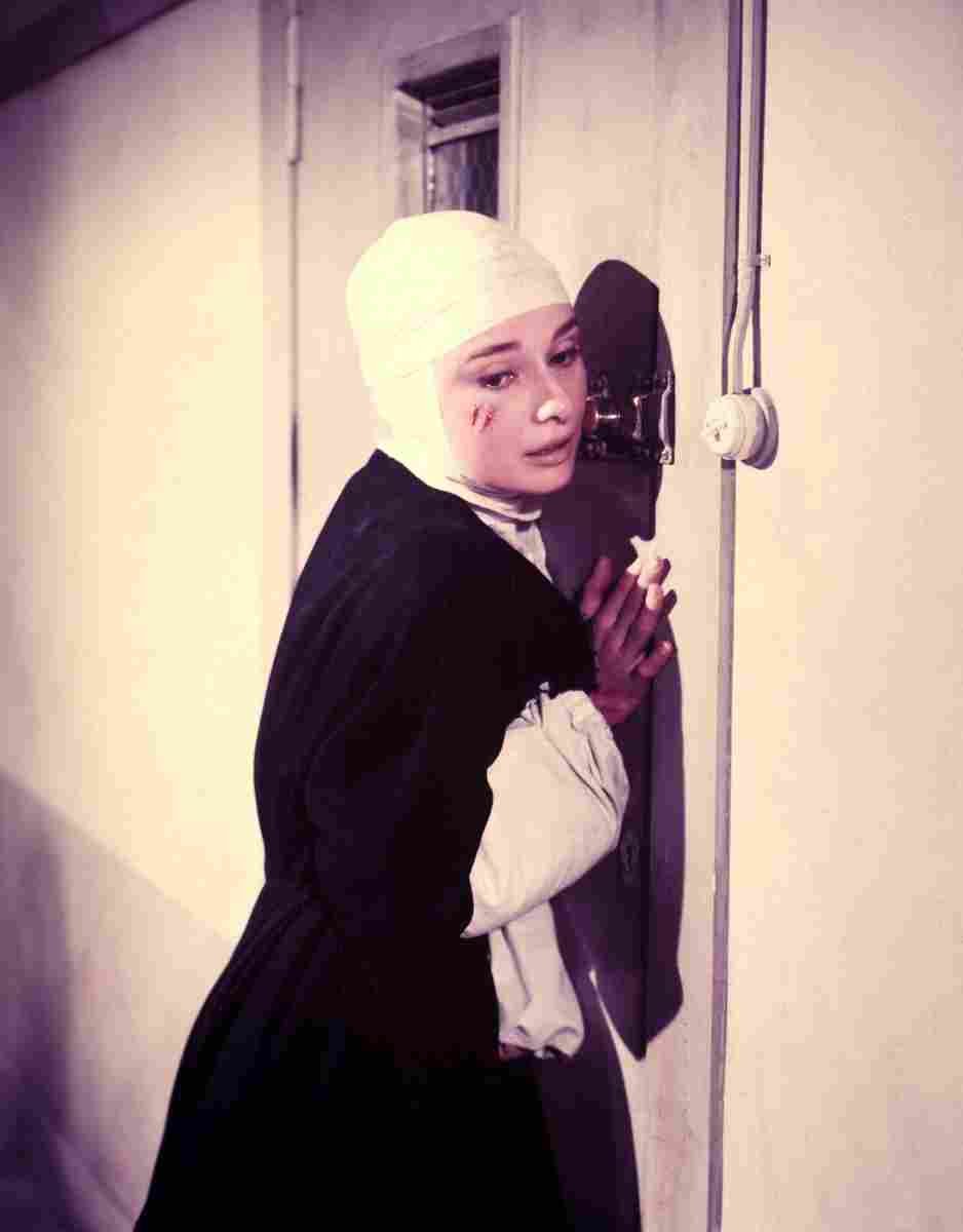 Hepburn Audrey Nuns Story The 1 film star poster A4 Photo Print