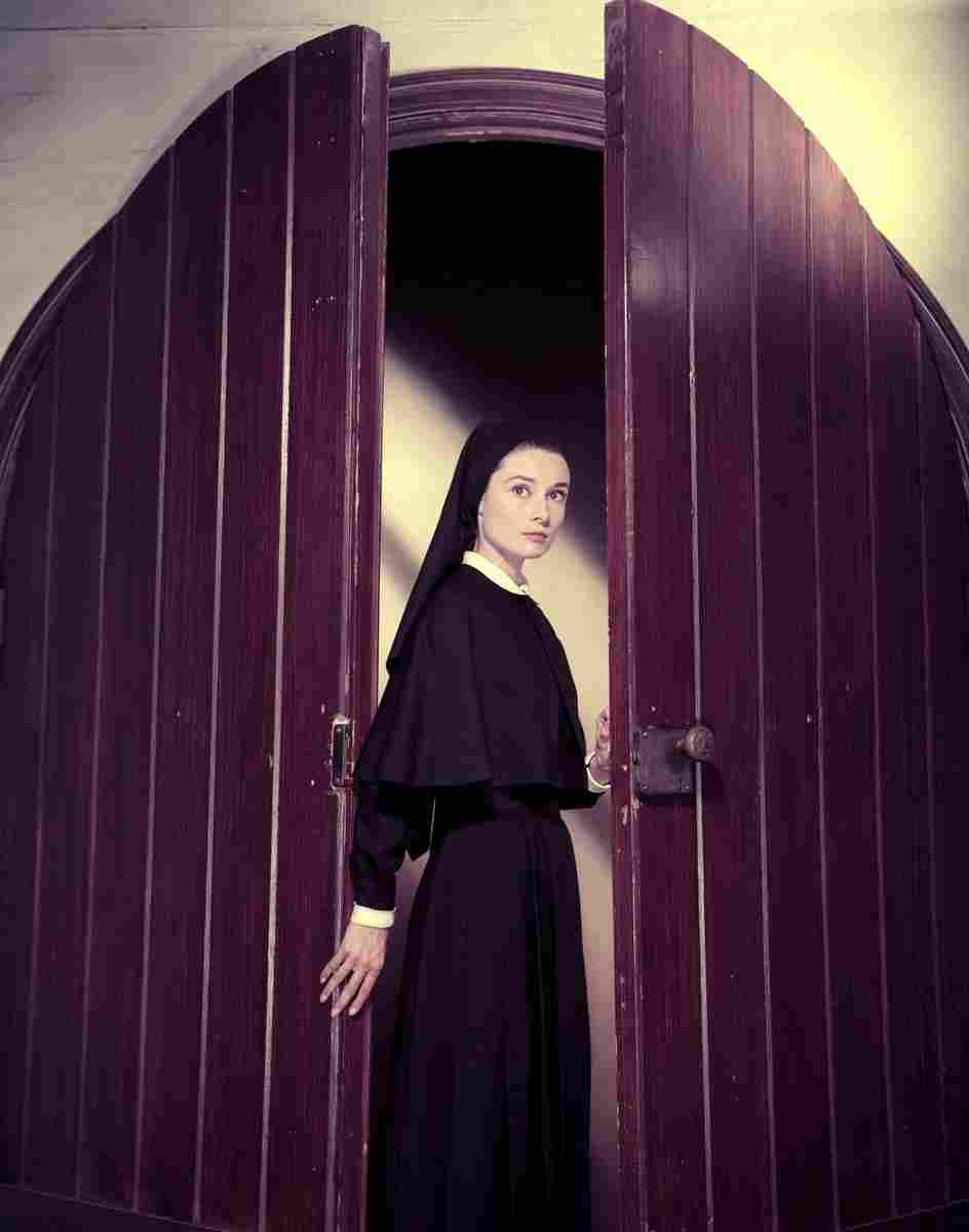 Hepburn Audrey Nuns Story The 2 film star poster A4 Photo Print