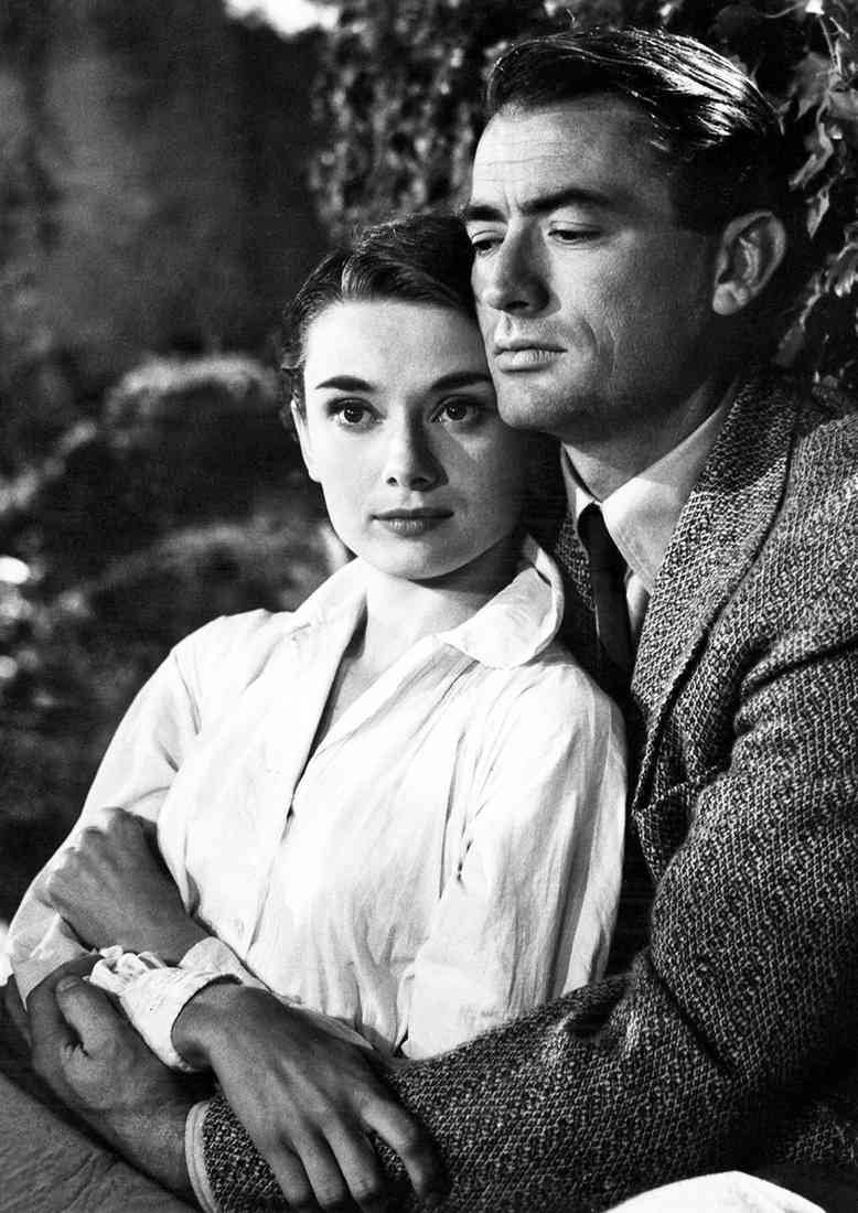 Hepburn Audrey Roman Holiday 4 CROP A4 Photo Print