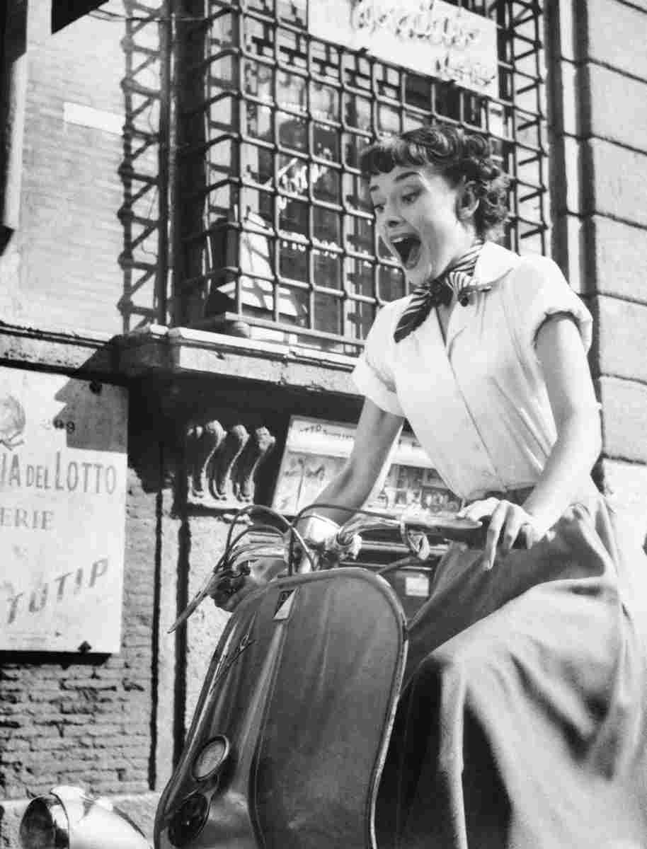 Hepburn Audrey Roman Holiday 5 film star poster A4 Photo Print
