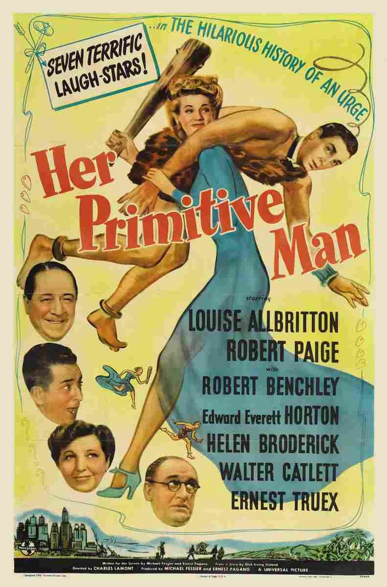 Her Primitive Man 01  film star poster A4 Photo Print