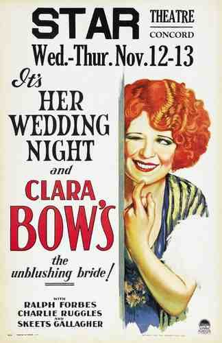  Her Wedding Night 01 film star poster A4 Photo Print