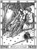 Herbert Cole Page 046 Fairy Art Vintage Illustration A4 Photo Print