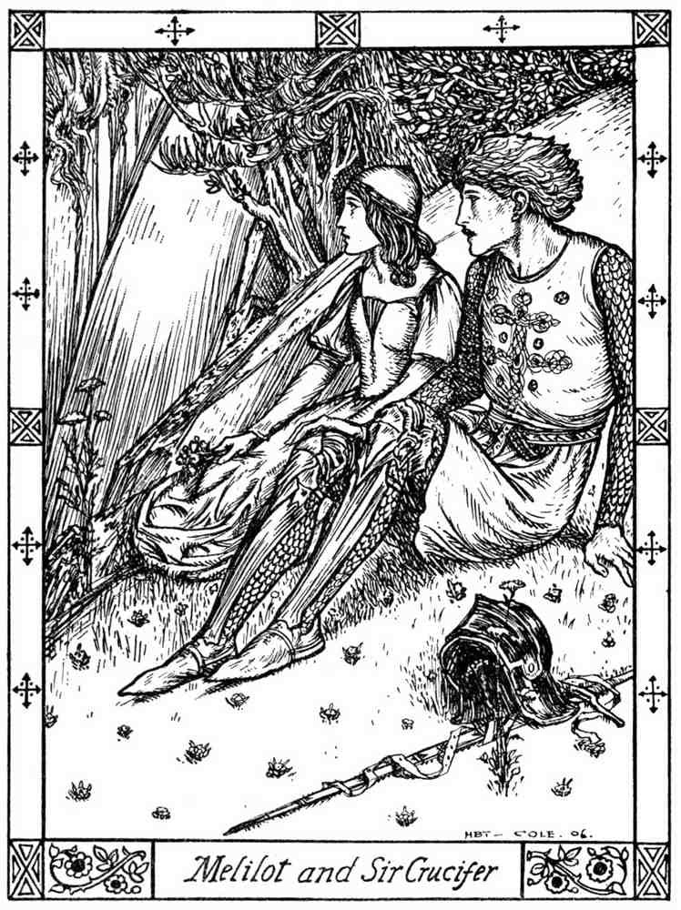 Herbert Cole Page 046 Fairy Art Vintage Illustration A4 Photo Print