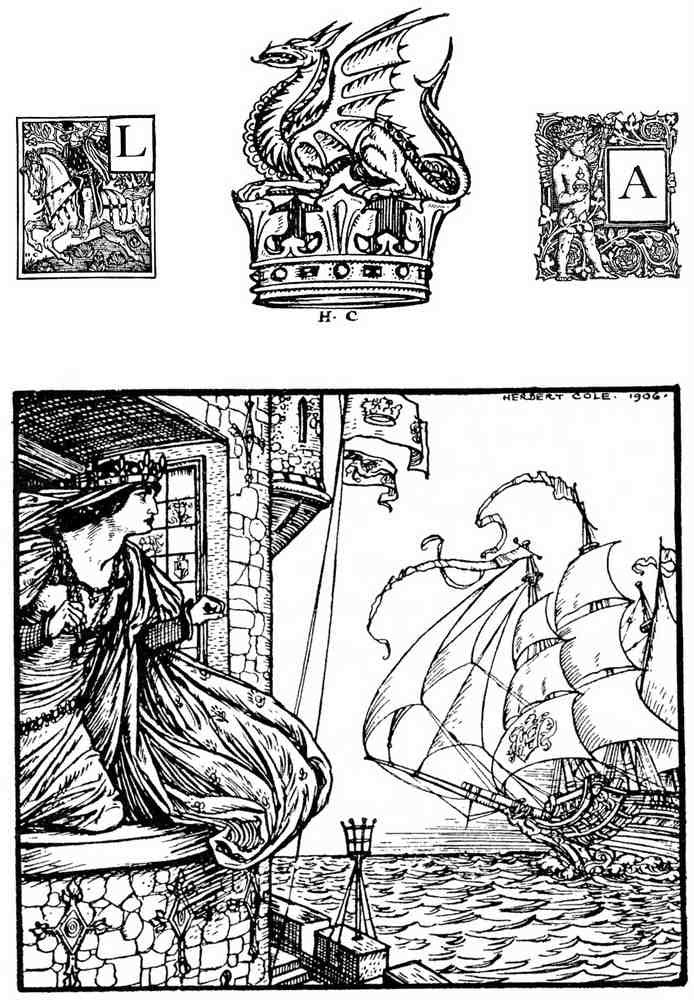 Herbert Cole Page 079 Fairy Art Vintage Illustration A4 Photo Print