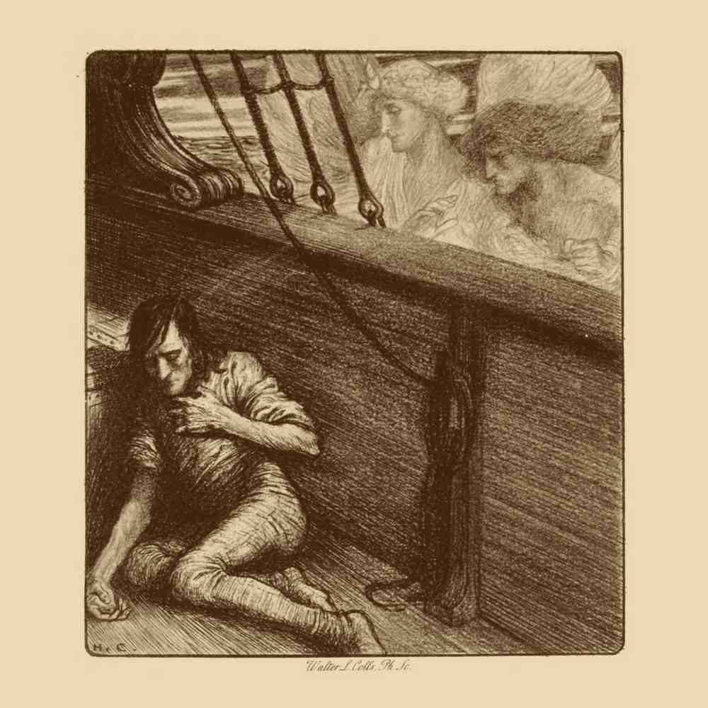 Herbert Cole Page 089 Fairy Art Vintage Illustration A4 Photo Print