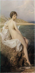 Henryk Siemiradzki phryne on the poseidon s celebration in eleusis de Art A4 Photo Print
