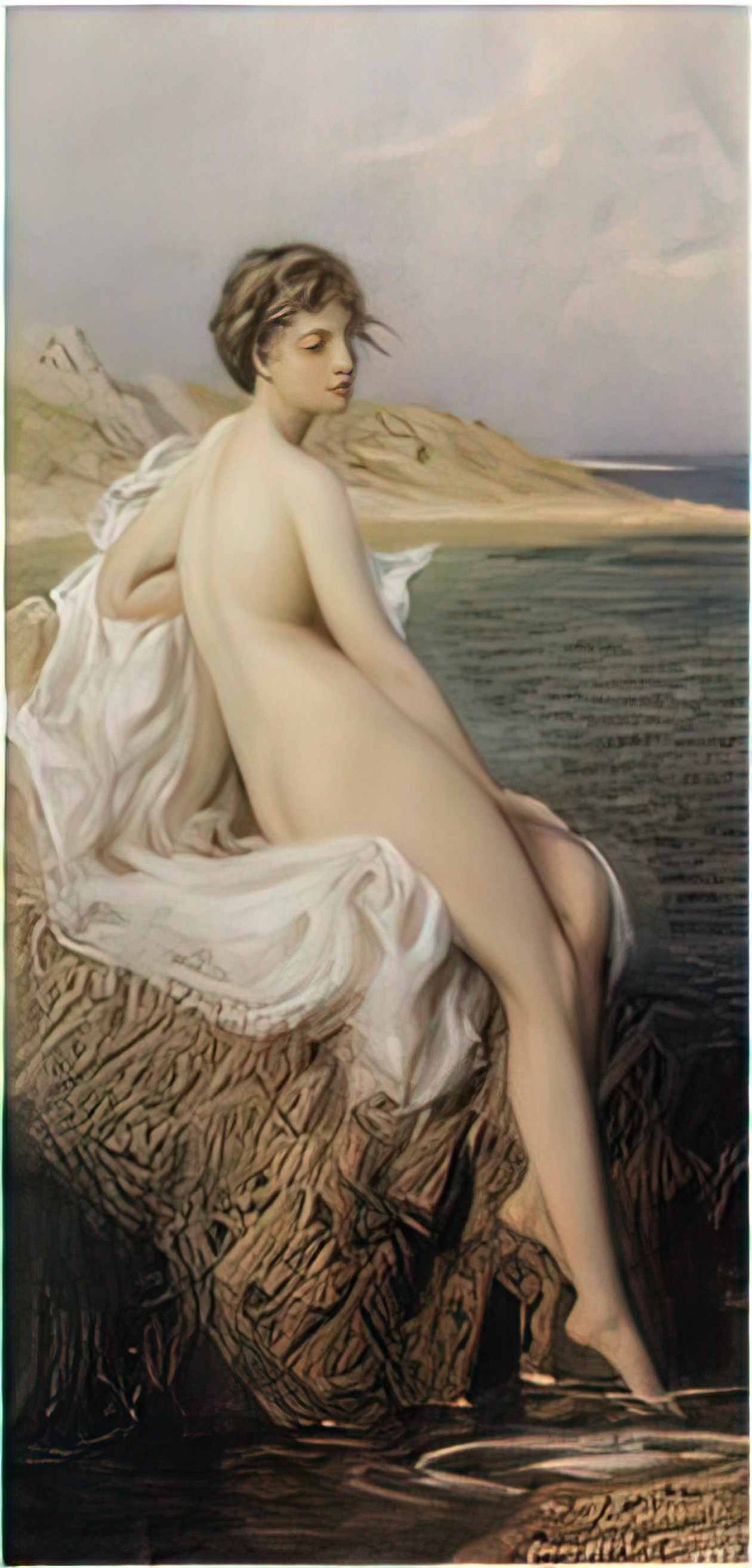 Henryk Siemiradzki phryne on the poseidon s celebration in eleusis de Art A4 Photo Print