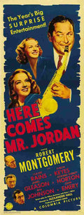 Here Comes Mr Jordan 04  film star poster A4 Photo Print