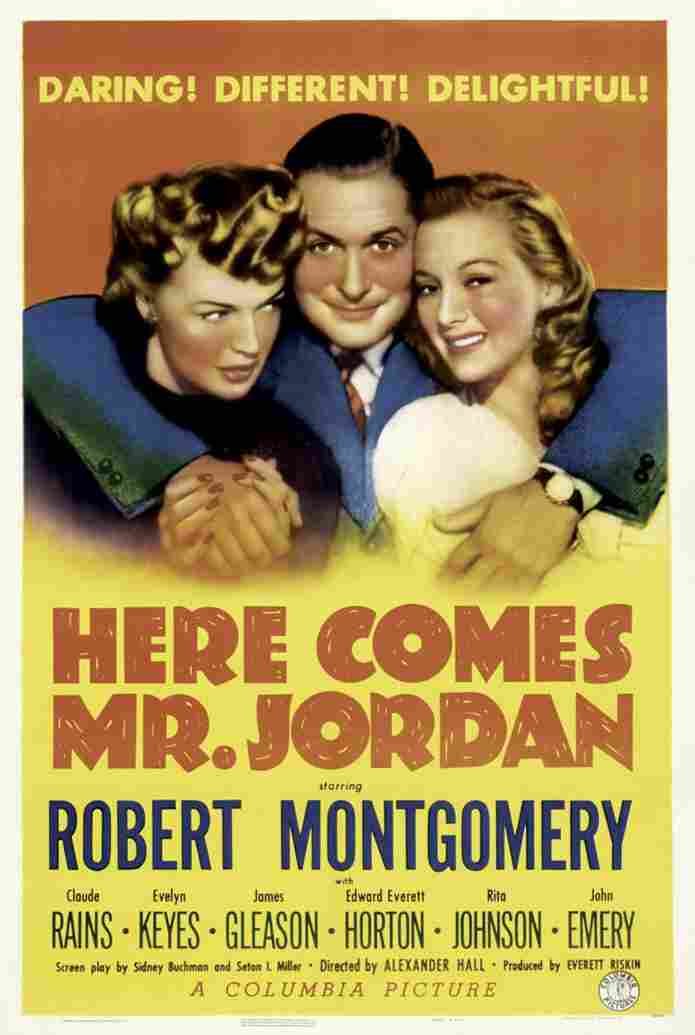 Here Comes Mr Jordan 05  film star poster A4 Photo Print