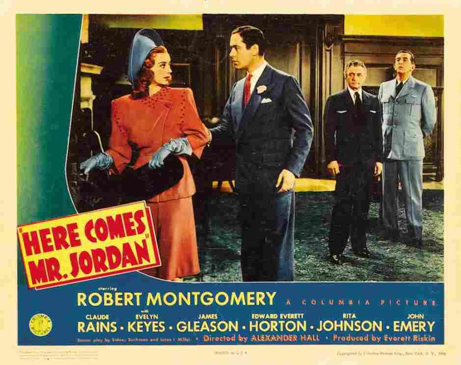 Here Comes Mr Jordan 08  film star poster A4 Photo Print