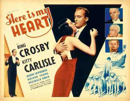  Here Is My Heart 01 film star poster A4 Photo Print