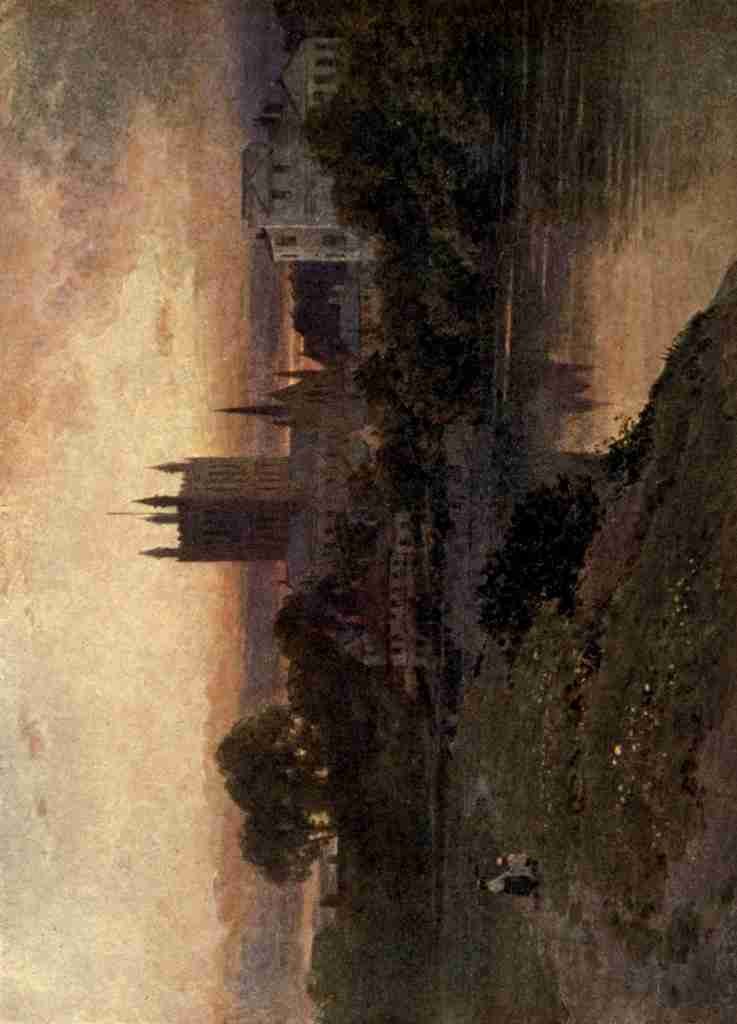Hereford 1911 Hereford Cathedral from the River A4 Photo Print