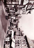 Herefordshire Ross on Wye Broad Street 1950s vintage old A4 Photo Print