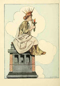Herford Oliver 1863 1935 Happy Days 1917 Lady Liberty A4 Photo Print