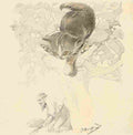 Herford Oliver Kittens Garden Verses 17 A4 Photo Print