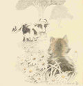 Herford Oliver Kittens Garden Verses 19 A4 Photo Print