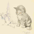 Herford Oliver Kittens Garden Verses 2 A4 Photo Print