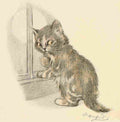 Herford Oliver Kittens Garden Verses 21 A4 Photo Print